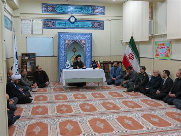 مراسم معنوی قرائت حدیث کساء و حلقه صالحین برگزار شد