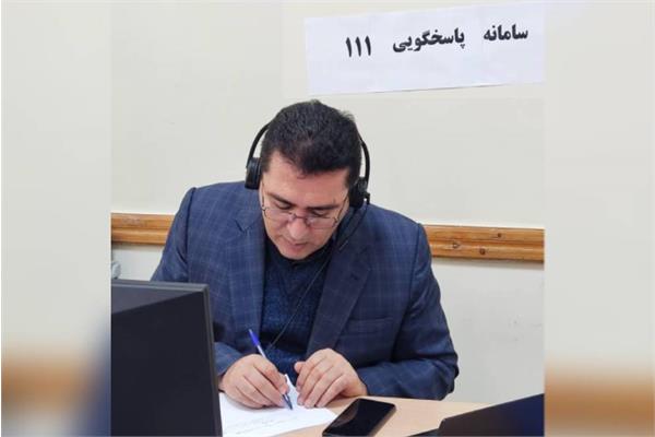 مدیرکل ارتباطات و فناوری اطلاعات استان اردبیل، با حضور در سامانه سامد پاسخگوی مردم شد