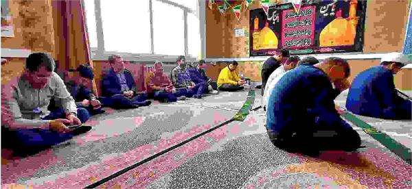 مراسم معنوی قرائت زیارتنامه حضرت معصومه(س) برگزار شد