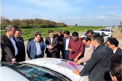 پایش میدانی زیرساخت‌های ارتباطی منطقه آزاد تجاری - صنعتی اردبیل در بیله‌سوار