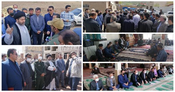 بازدید از روستاهای کورعباسلو، قره شیران و ویرثق شهرستان نیر