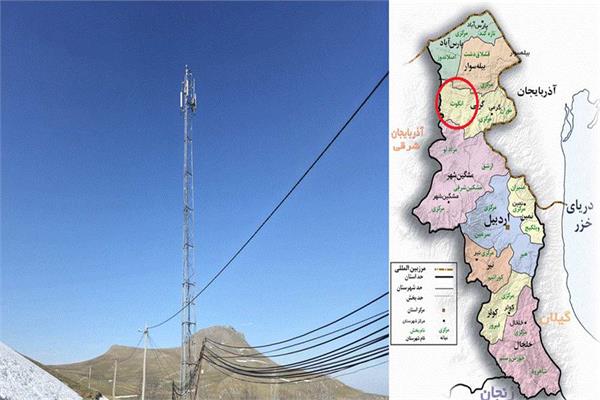 اینترنت پر سرعت همراه نسل چهارم به روستای پنجه‌علی خرابه‌سی در استان اردبیل رسید