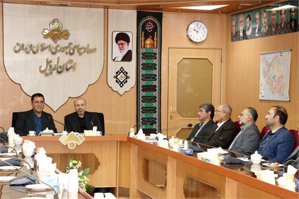 دیدار مدیران حوزه فاوای استان اردبیل با مدیرکل و خبرنگاران صدا و سیمای اردبیل