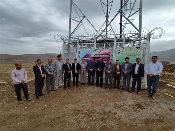 سایت ارتباطی روستای قنبرلو از توابع شهرستان گرمی به بهره‌برداری رسید