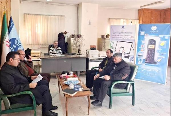 میز ارتباطات مردمی در مخابرات نیر برپا شد