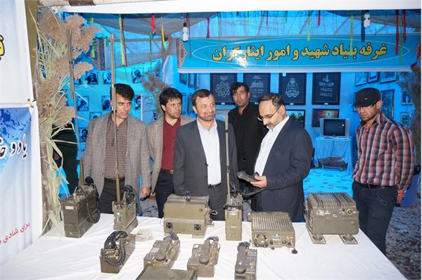 بازدید مدیر و کارکنان اداره کل ICT استان از نمایشگاه هفته دفاع مقدس