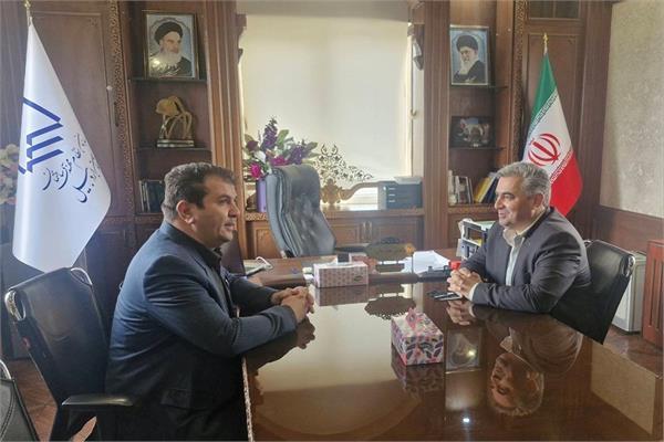 دیدار سرپرست اداره‌کل ارتباطات و فناوری اطلاعات استان اردبیل با رئیس سازمان نظام مهندسی ساختمان