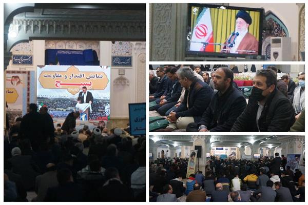 همایش بزرگ اقتدار بسیج برگزار شد